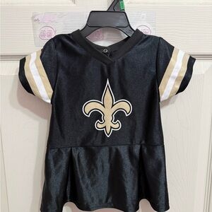 Infant New Orleans Saints Cheerleader Uniform (18 months)